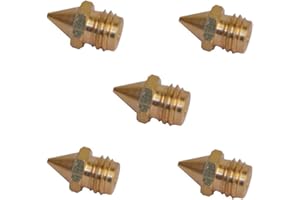 GIANTARM Geeetech Buse 2 en 1 Convient aux Imprimantes GEEETECH Série M, Série T (5 Pièces)