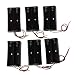 Produktbild TOOGOO (R) 6 Stueck Schwarzer Kunststoff 2 x3.7V 18650 Typ Batterie Halter