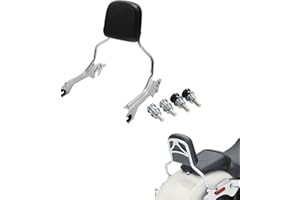 TCMT Dossier standard Sissy Bar avec kit de quincaillerie pour Harley Fat Boy 114 FLFBS 2018-2023, Fat Boy FLFB 2018-2019 Breakout 114 FXBRS 2018-2020 Breakout FXBR 2018-2019. 23 kg