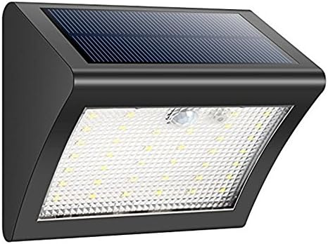 38 LEDs Solar Lights Motion Sensor Security Lights Wireless Waterproof Outside Solar Powered Lights Outdoor Lights for Garden,Fence,Patio,Yard,Walkway,Driveway,Stairs,Wall (3 Intelligient Modes) - Leyoda
