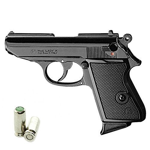 Pistola a Salve KIMAR Walther PPK Lady-K 85 Cal.8 | Top Firing | Nera