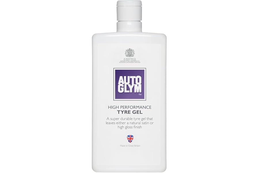 Autoglym High Performance Tyre Gel, 500ml - High Performance Custom Car Wheel Cleaner and Gel For the Ultimate Gloss or Satin Finish