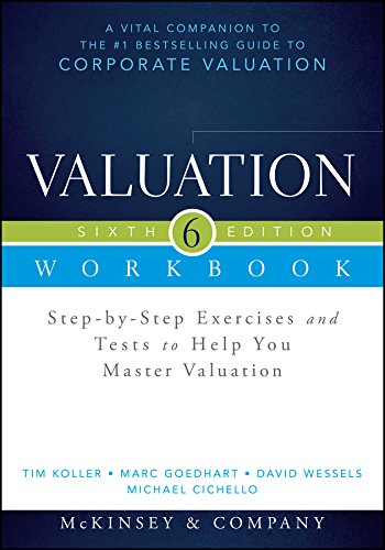Book's Cover ofValuation Workbook StepbyStep Exercises and Tests to Help You Master Valuation  WS