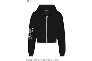 UNIVERSAL MUSIC GROUP FELPA con zip Donna “VASCO SIAMO QUI” (X Small)