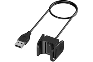 Vancle Ladekabel Kompatibel mit Fitbit Charge 3/Fitbit Charge 4 Ladegerät, USB Ladestation für Fitbit Charge 3/Charge 4 (53cm)