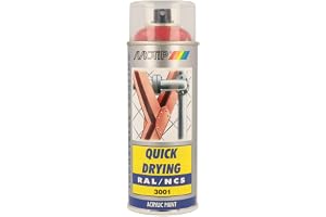 Motip High Gloss RAL 3001 - Sprayfärg Signal Röd 400 ml