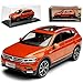 Produktbild VW Volkswagen Tiguan II SUV L Allspace Orange 2. Generation Ab 2016 1/43 Paudi Modell Auto