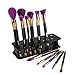 Produktbild YanHoo Bürste 15 Loch Platz Make-up Pinsel Halter Wäscheständer Organizer Kosmetik Regal Werkzeug Schere Pusher Trimmer Neu 2018 Pinsel Set
