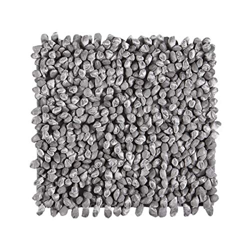 Preisvergleich Produktbild Aquanova Rocca Badteppich Badematte (60x60cm Silber grau)