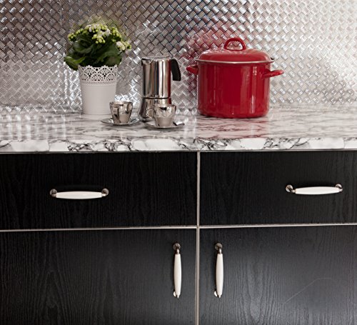 Pl  stico con adhesivo trasero d-c-fix    pel  cula de vinilo autoadhesiva   Imitaci  n de madera de acacia  67 5 cm x 2 m 346-8007 