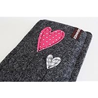 Handytasche - Handyhülle - iPhone 6s - aus hochwertigem Wollfilz - Schutz vor Kratzern & Schmutz