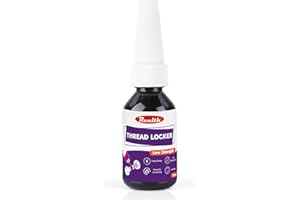 Realth Frein Filet Résistance Faible | Violet 10ml | Pour le Verrouillage et l'étanchéité des Fixations Filetées | Contre la Perte et les Fuites
