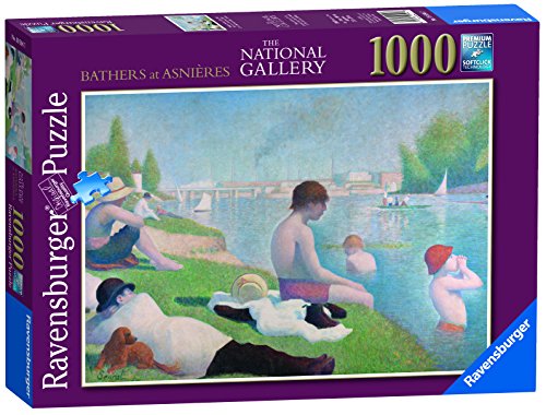 Preisvergleich Produktbild Ravensburger Die National Gallery, Seurat, die Badenden, Spielset Puzzle, 1000 Einzelteile