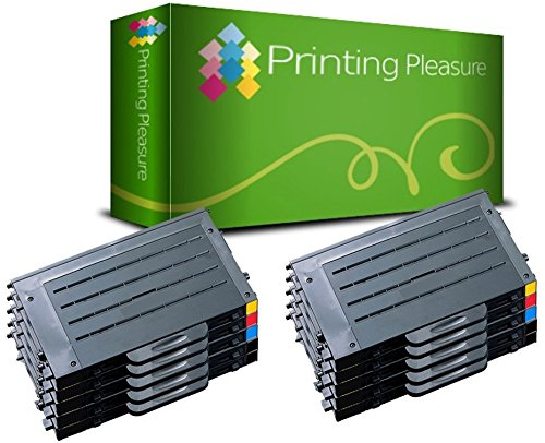 Set of 10 Compatible Laser Toner Cartridges for Samsung CLP-510 / CLP-510 N / CLP-510D3K / CLP-510D2C / CLP-510D2M / CLP-510D2Y