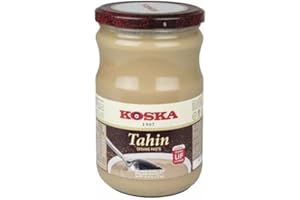 EWORLDPARTNER Koska- Tahini- Tahini für Frühstück und Desserts, leckeres 620 Gramm 1 Stück Tahini
