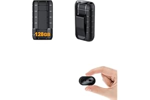 10 Days Long Battery Life 128G Magnetic Voice Activated Recorder,2000 Hours Recording Capacity,Digital Audio Recorder, Small Recording Devices,STTWUNAKE