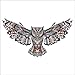 Produktbild Zhhlinyuan Home Decor Art Mural Decal Owl Wallpaper Waterproof Wall Stickers