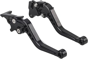 Bromskopplingsspak, 2PCS Universal Motorcykel Aluminium Justerbar Legering Trumma Styre Broms Device Handlesr