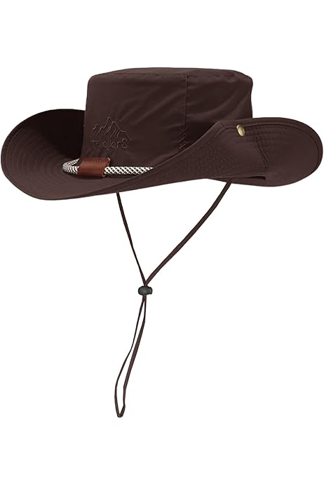 Columbia Uomo Cappelli Da Pesca Impermeabili Nylon, Pieghevoli