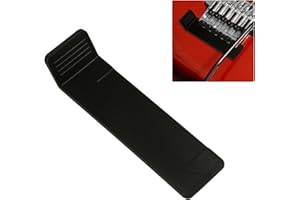 SAVITA Guitar Tremolo Bridge Werkzeug, Stabiler Kunststoff Tremblock zum Anheben von E-Gitarrenbrücken, Gitarrensteg-Einstellwerkzeug zum Einfachen Stimmen und Schnellen Saitenwechsel (Schwarz)