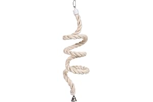 NORTHERN PARROTS Parrot Boing - Sisal Spiral Bouncing Perch - Medium