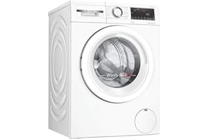 Bosch Home & Kitchen Appliances Bosch WNA134U8GB Serie 4 Freestanding Washer Dryer with AutoDry, Wash & Go 60, IronAssist and SpeedPerfect, 8kg/5kg load, 1400rpm spin, White