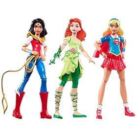 DC Super Héro Girls – Pack de 3 poupées