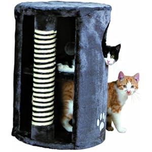 Trixie 4336 Cat Tower, ø 33 cm/50 cm, anthrazit