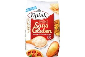 EPICERIE TIPIAK - Fécules Et Farines Sans Gluten 500G - Lot De 4