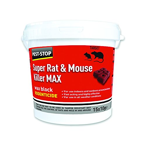 Pswb03 super rat and mouse killer wax blocks