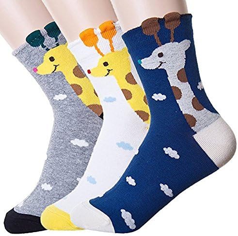 OKIE OKIE Womens Cat Socks - Crazy Cute Animal Dog Owl Print Crew Novelty Fun Funny Gift