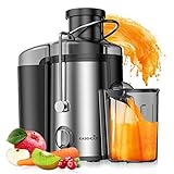 Licuadora para Verdura y Fruta de 2 Velocidades - El control de 2 velocidades maximiza el rendimiento del jugo de los vegetales de hojas suaves y los frutos duros. El botón de pulso de diseño especial puede ayudar a acelerar el extractor.
