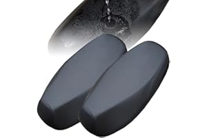SPEACOUR 2 Stück Motorrad Sitzbezug Universal Sitzabdeckung Wasserdicht Motorrad Sitzbankbezug für Sitze von 75 bis 82 cm Sitzbankabdeckung Motorradbezug Kissen Sitzbezug Moped Schutz vor Sonne Regen