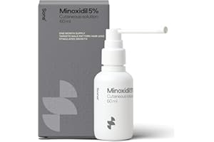 Sons Minoxidil 5% Spray for Men (1x60ml), Clinically Proven Hair Regrowth & Thickening Formula, Anti-Hair Loss Treatment, Stimulates Follicles, Easy to Use Precision Application System, Made in Europe