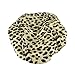 Betty Dain Stylish Design Terry Lined Shower Cap, The Socialite Collection, "safari Spots"