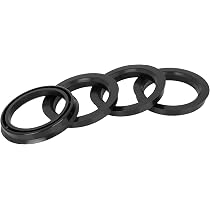 Anelli Di Centraggio Per Mozzo Auto MACHSWON - Lega Alluminio 66.6mm A 57.1mm, Set Da 4 - 6