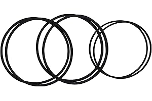 showingo Upgraded Thick and Sturdy 4 Drive Belts and 2 Door Belts Replacement for Sony 300 Sony 400 CD Player Belts CDP-CX300 CDP-CX335 CDP-CX350 CDP-CX400 CDP-CX450 CDP-CX455 and CDP-CX691