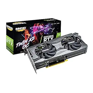 Inno3D GEFORCE RTX 3060 Twin X2 OC 12GB GDDR6 192-bit I PCI-E 4.0 X16 I Gaming Graphic Card - N30602-12D6X-11902120H