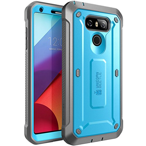 Supcase Funda LG G6  LG G6 Plus  de la Serie Unicorn Beetle Pro  Funda Robusta con Protector de Pantalla Integrado  Azul 