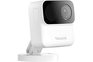 Reolink Argus MagiCam 2MP/1080p Outdoor Camera with Battery, IP67 Waterproof, Dual Power Options, Magnetic Mount for Mounting