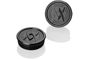 HARDREV z900rs Frame Hole Plug Kit fit for Kawasaki Z900RS cafe 2018-2023 Frame Guard Cap Insert Cover Set Accessories 2019 2020 2021 2022 Motorcycle CNC Aluminum Decoration (Black,38mm 2 pcs)