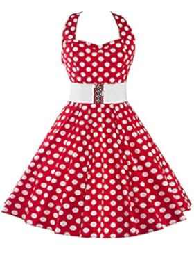 VKStar®Retro Chic ärmellos Kinderkleid 1950er Audrey Hepburn Kleid / Mädchen Kleid Rockabilly Swing Kleid Kommunionkleid