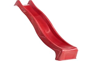 AVANTI TRENDSTORE - Scivolo lungo Suri 'tsuri' in plastica sintetica per bambini, Rosso, disponibile in diversi colori. Dimensioni LL 290x49 cm