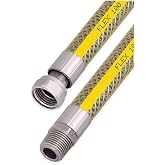 Ocak Fırın Doğalgaz Bağlantı Fleksi Extra Korumalı Hortum 2 Metre