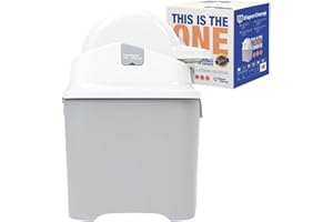 DIAPER CHAMP DiaperChamp Diaperpail 2106 Poubelle à couches Argenté