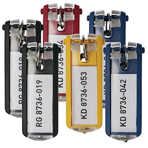 DURABLE Key Tags, Assorted, 6-Pack (195700) RS.713.18 (71.00% Off) - Amazon DURABLE Key Tags, Assorted, 6-Pack (195700) RS.713.18 (71.00% Off) - Amazon