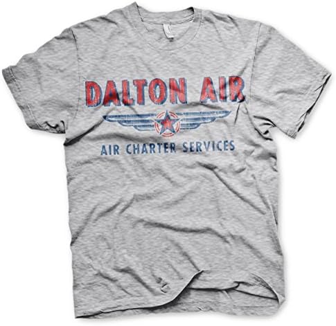 Officially Licensed Merchandise Daltons Air Charter Service T-Shirt (H.Grey)