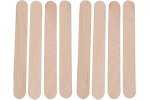 ROZIAPRO Frcolor 50pcs Spatule de cire en bois pour épilation à la cire visage corps