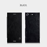 Sony Xperia XZ Premium Hülle, TopACE® Hochwertigem Flip Case / Hülle / Tasche/ Schutzhülle Für Sony Xperia XZ Premium (Schwarz) - 