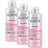 L'Oreal Paris Elseve Glycolic Gloss Parlaklığı Sa&ccedil;a M&uuml;h&uuml;rleyen Laminasyon 5 Dakikada Durulanan Bakım 200 ml (3 paketi)